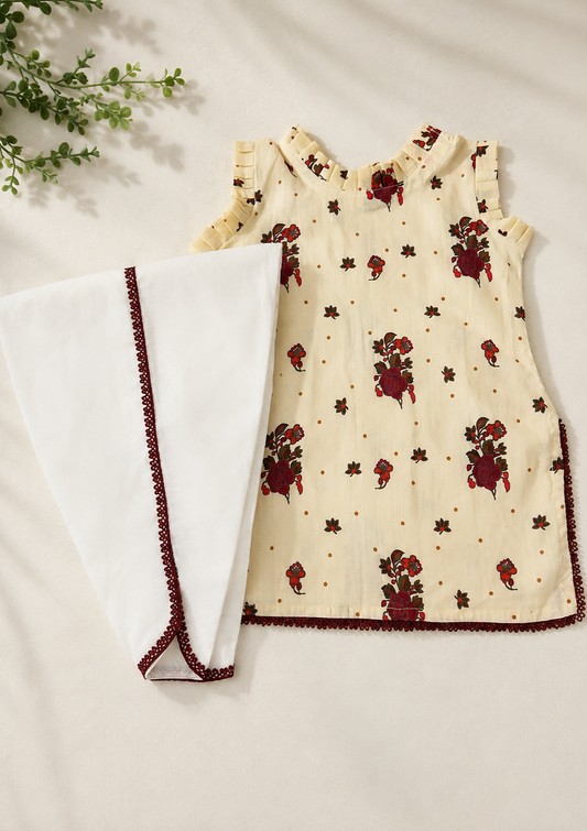 Vanilla Kurta Set