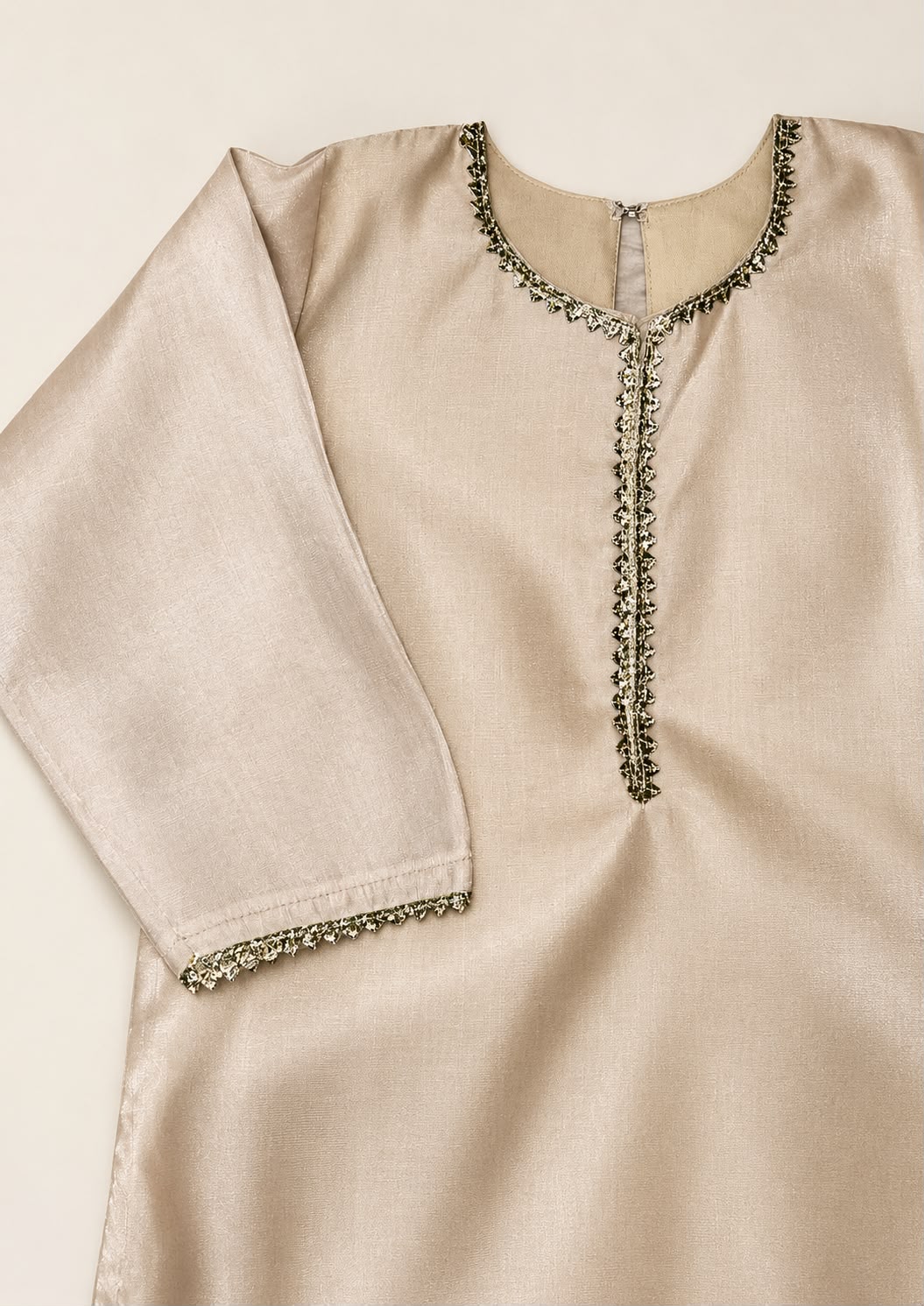 Gold Gharara Set